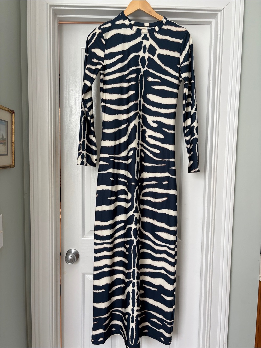 ESPECIA LONG SLEEVE MAXI- size XS NWOT